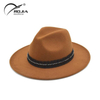 Wholesale Fashinable Ny Fedora Hat Customized Ny Leather Fedora Hat