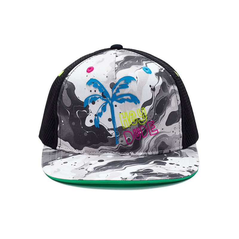 Classic 5 Panel Truck Driver Rope Hat Mesh Back Gorras Retro Trucker Cap Custom Flat Bill Foam Vintage Trucker Snapback Hats