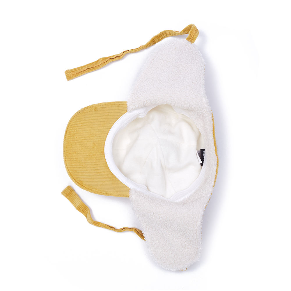 Winter Baby Thickened Children's Suede Fluffy Ball Hats Kids Warm Cold Protection Boy Hat