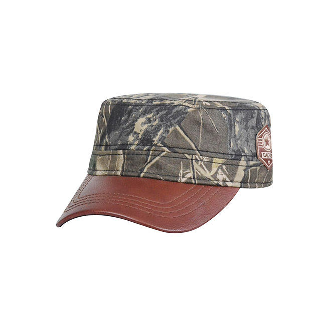 Wholesale Custom Logo Camo Trucker Mesh Hats with Rope Popular Style for Men