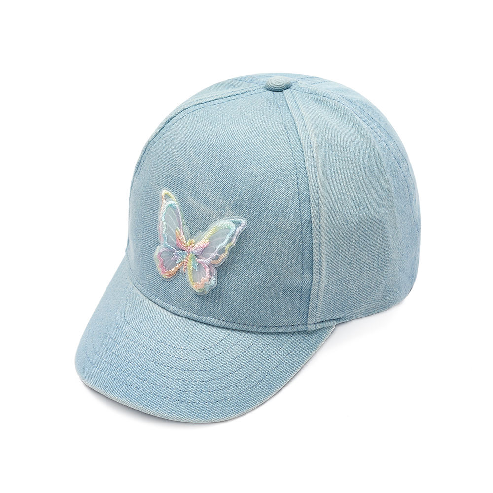 Women Butterfly Patch Baseball Cap Cute Retro Fashion Trendy Butterfly Patch Baseball Cap Outdoor Travel Sports Hat