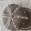 Fashion Metal Studs Wholesale Flat Brim Caps and Hats