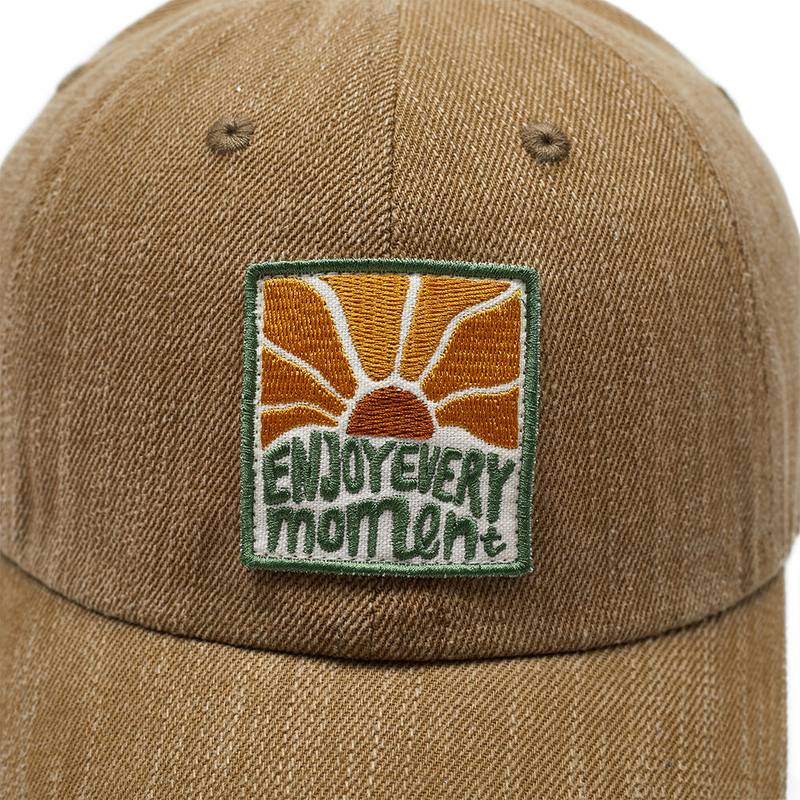 Custom Logo Baseball Cap 100% Cotton Pattern Unstructured 6 Panel Embroidery Hats Baseball Caps Embroidered Dad Hat