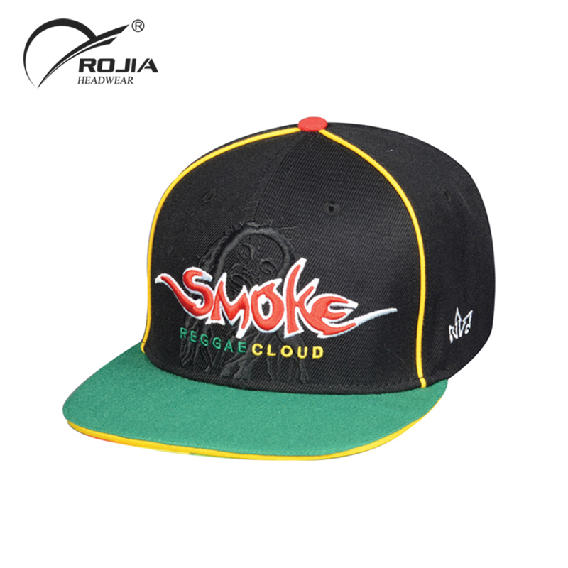 Custom Logo Men 6 Panel Baseball Basketball Snap Back Cap Snapback Hip Hop Hat Suppliers