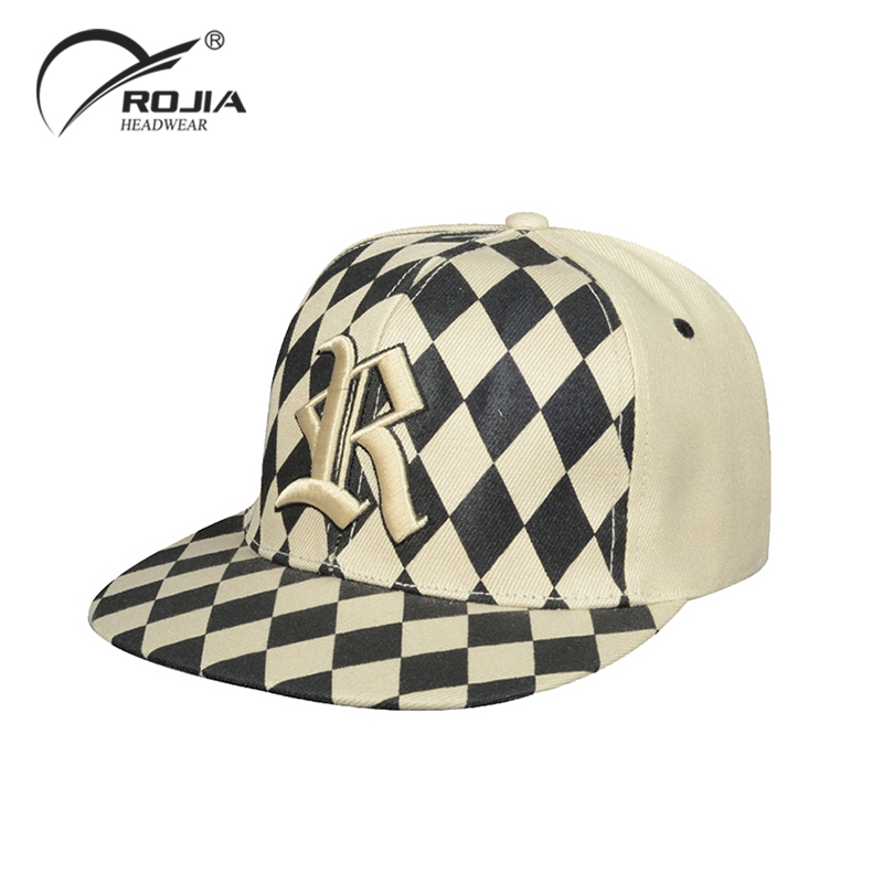 Private Label Bulk Custom Printed Snapback Caps with 3d Embroidery Logo