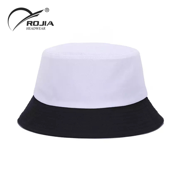 Low MOQ Cheap Bulk Custom Fashion Blank Bucket Hat Cotton Bucket Hat for Adults