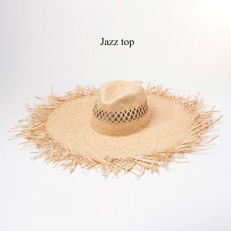 China Factory Supply Fashion Panama Ladies Paper Straw Breathable Wide Brim Hat For Summer Beach