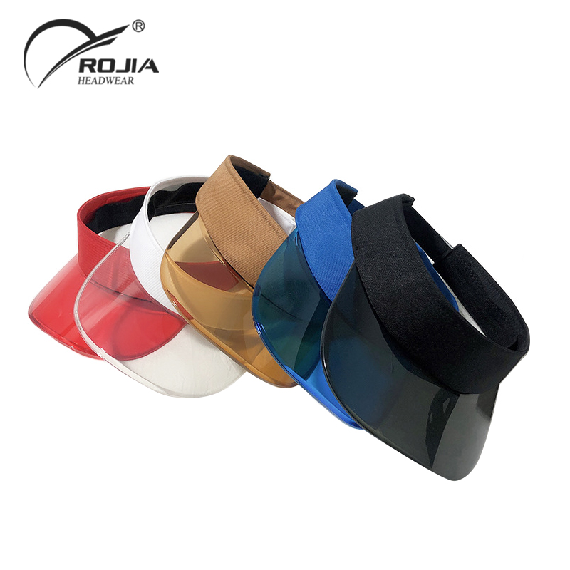High Quality Adult Sun Hat Caps Green Multicolor Cotton Protective Sun Visor with Custom Logo 