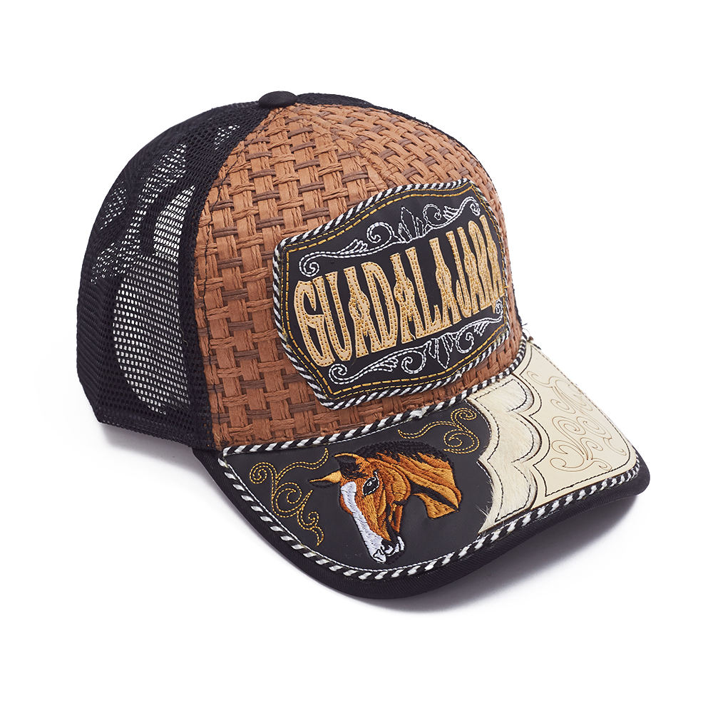 BSCI Wholesale Custom High Quality Oem Embroidery Logo 6 Panel Sport Hat,White Cotton Gorras,Woven Patch Mesh Trendy Trucker Cap