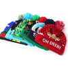 Autumn Winter Fashion Christmas Hat with Warm Party Decor Featuring Cartoon Camouflage Character Patterns