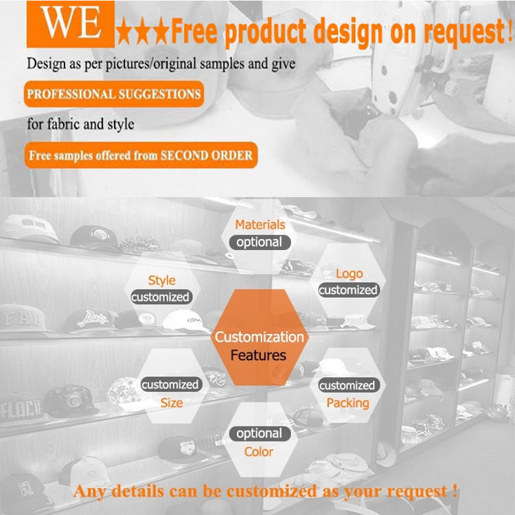 Custom Embroidery 6 Panel Trucker Cap Mesh Cap