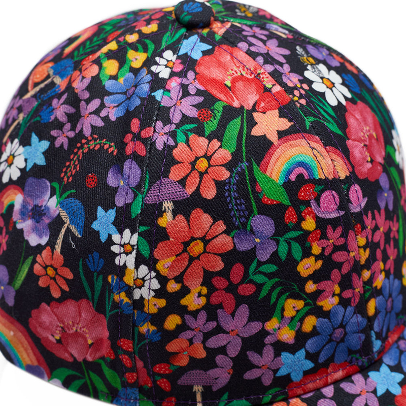 Cute Flower Baseball Hat Floral Hats Fashion Tropical Adjustable Cap for Women Vacation Hiking Cap Floral Casual Baseball Caps