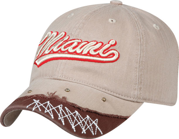 6 Panel Vintage Small Embroidery Dad Hat Custom