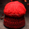 Pom Pom Making Ladies Designer Custom Knitted Beanie