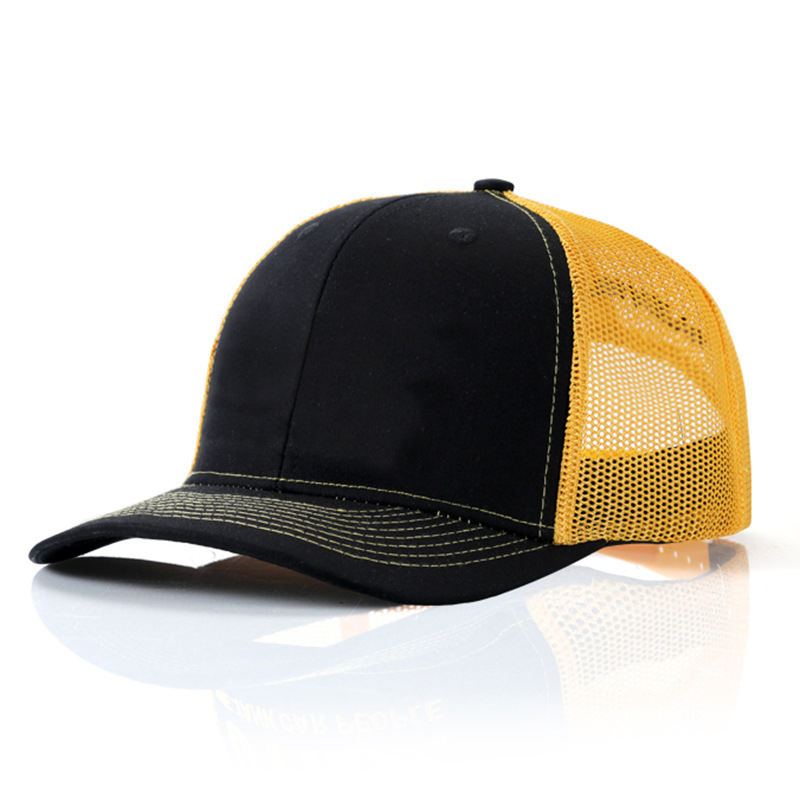 Wholesale Sublimation Blank Trucker Cap Custom Logo Sport Baseball Mesh Foam Hat Trucker Cap