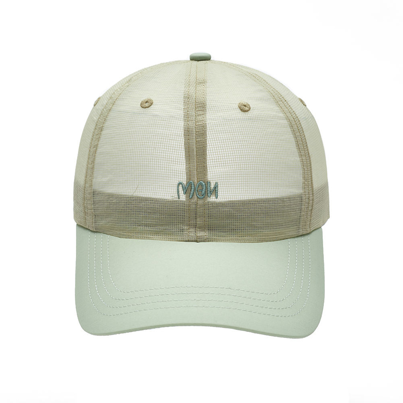Hot Sale Women Man New Plain Outdoor Custom logo Hard Shell Back Structured Net Baseball Cap Trucker Hat