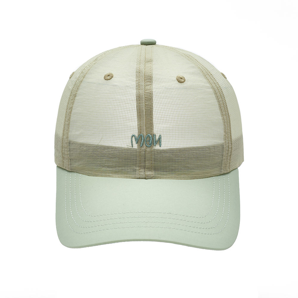 Hot Sale Women Man New Plain Outdoor Custom logo Hard Shell Back Structured Net Baseball Cap Trucker Hat