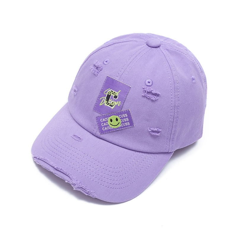 Factory Wholesale Custom Blank Cotton Sport Hats 6 Panel Plain Baseball Cap