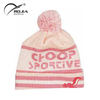 Free Patterns Custom Womens Lady Winter Knitted Woven Wool Snow Caps Beanie Hat
