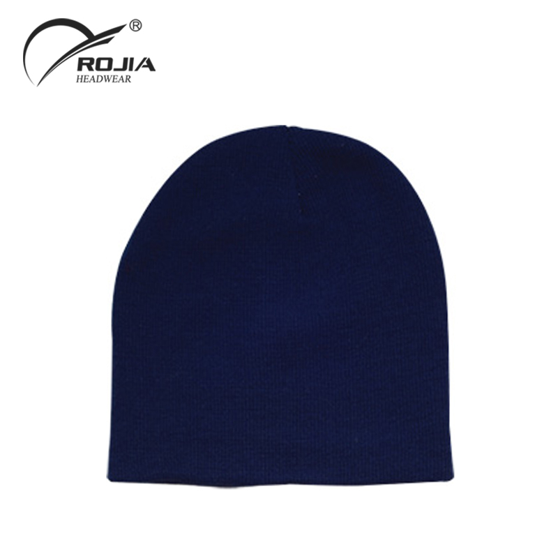 New Style Acrylic Custom Knit Beanie Caps With All Kind Of Color Winter Beanie Hat Custom Logo
