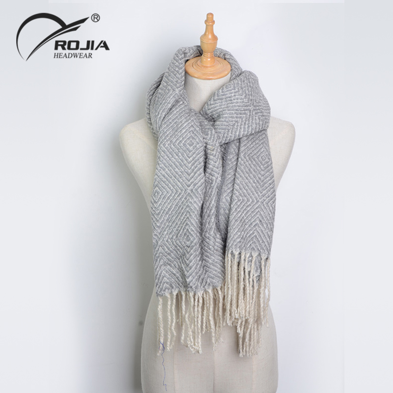 Fashion Print Men Women Cashmere Cotton Knitted Winter Riding Shawl Scarf