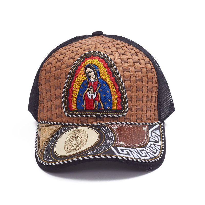 BSCI Wholesale Custom High Quality Oem Embroidery Logo 6 Panel Sport Hat,White Cotton Gorras,Woven Patch Mesh Trendy Trucker Cap