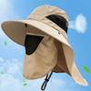 Sun Protection Bucket Hat Man Fishing Fisherman Bucket Hats Cap With Neck Flap