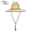 Wholesale Summer Beach Lifeguard Straw Hat Big Brim Custom Logo Surfing Finish Printed for Fishing Casual Ski Cycling Australia