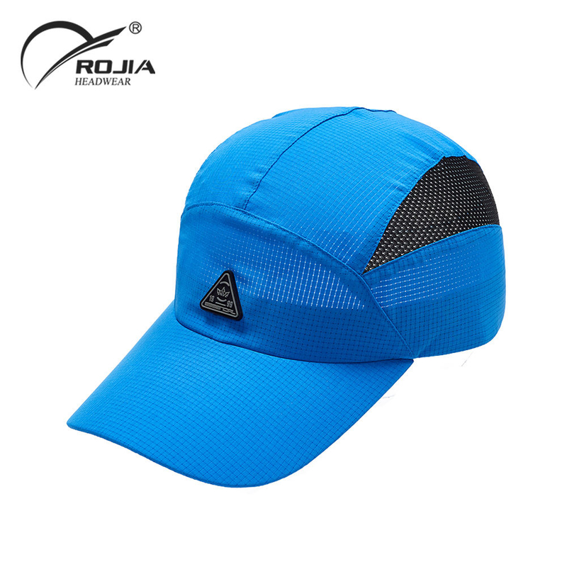 Custom LOGO Sun Protection Quick Dry Run Hat Baseball Cap Mesh Lightweight Fishing Cycling Running Sports Caps