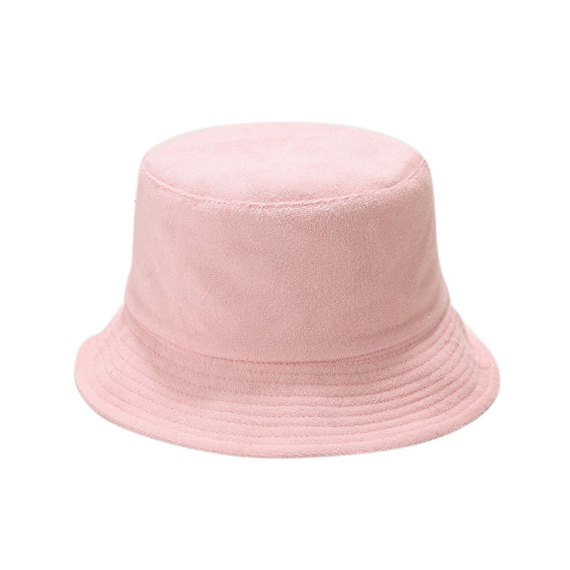 Custom Logo Cotton Solid Color Kids Adult Summer Beach Sun Visor Caps Bulk Unisex Blank Plain Bucket Hats Fisherman Hat