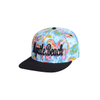 3D Embroidered 5-Panel Hat Flat Bill Printing Cap with Common Fabric Feature