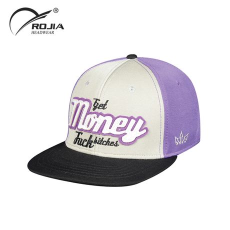 High Quality New Flat Custom Logo Embroidered Children Vintage Snapback Blank Baseball Basketball Cap