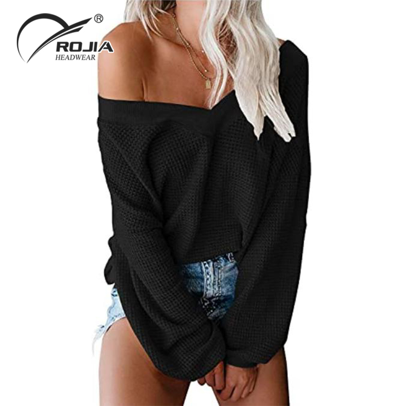 Custom Designers Plus Size Oversized Women Ladies Girl Cashmere Jacquard Knitted Sweaters
