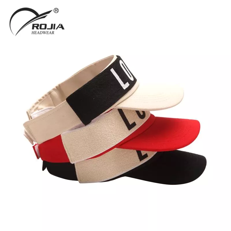 Customized Logo Leisure Fashionv Sport Visor Sun Hat2