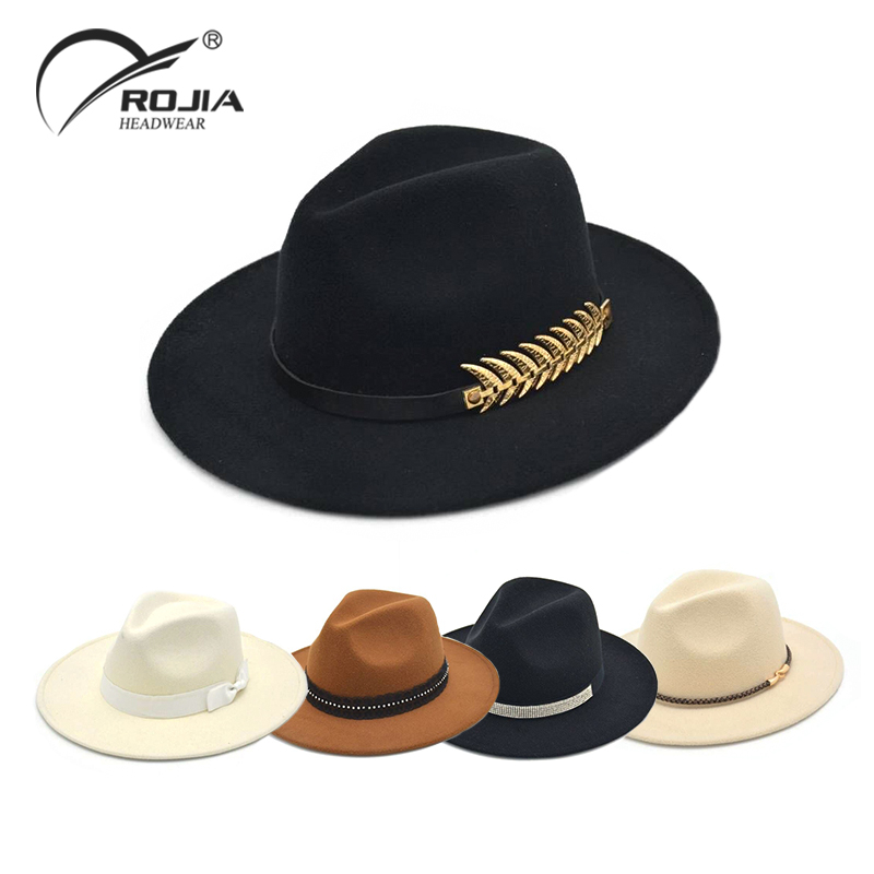 Wholesale Fashinable Ny Fedora Hat Customized Ny Leather Fedora Hat