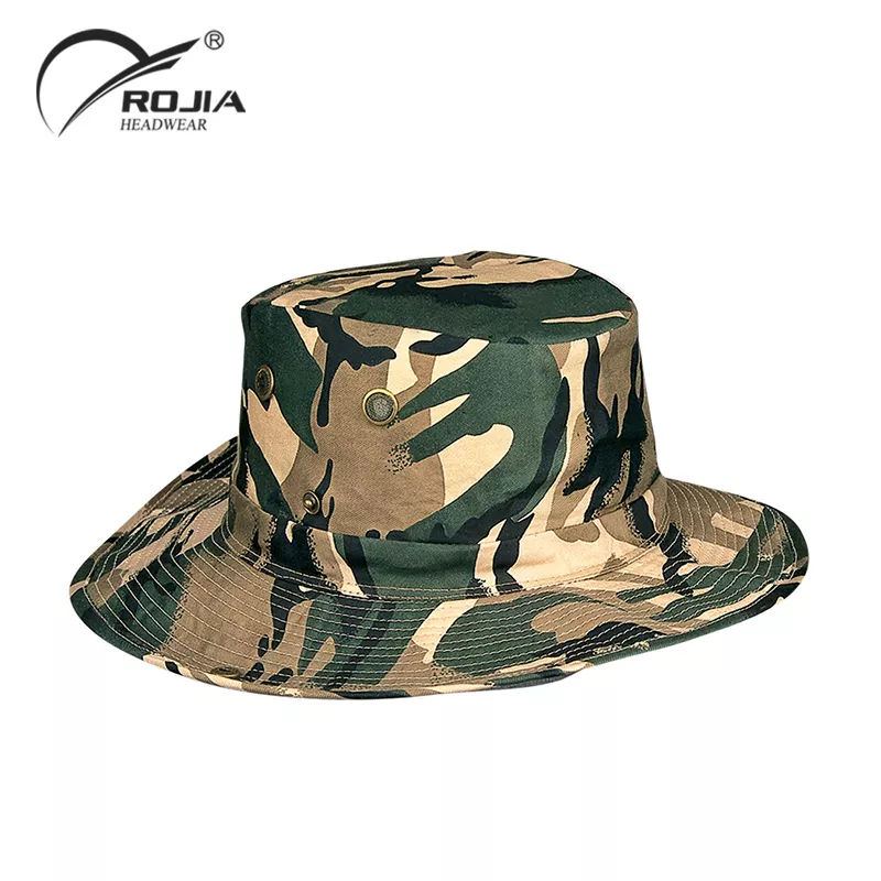 Fashionable Custom Camo Cheap Bucket Hat