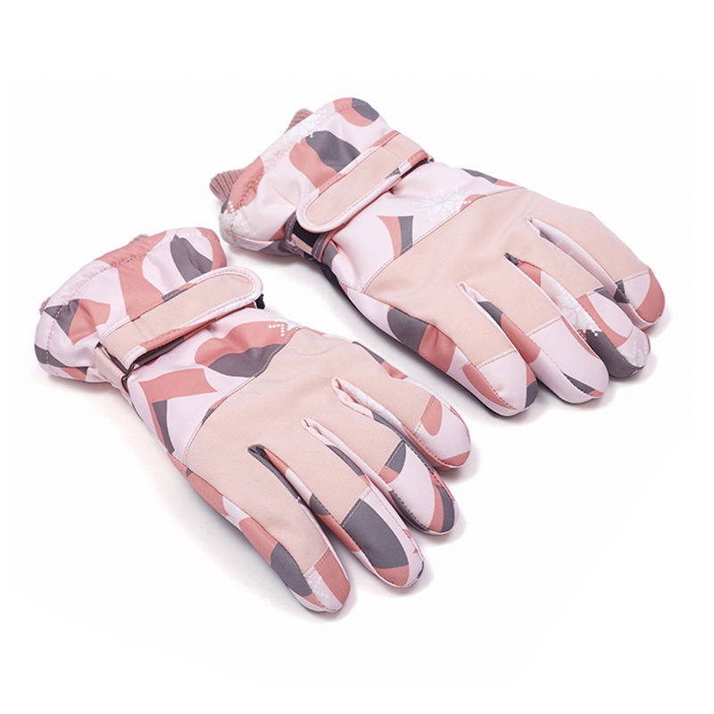 Warm Winter Gloves for Men and Women Skiing Gloves With Split Fingers and Waterproof for Children Waterproof Anti Slip Gloves