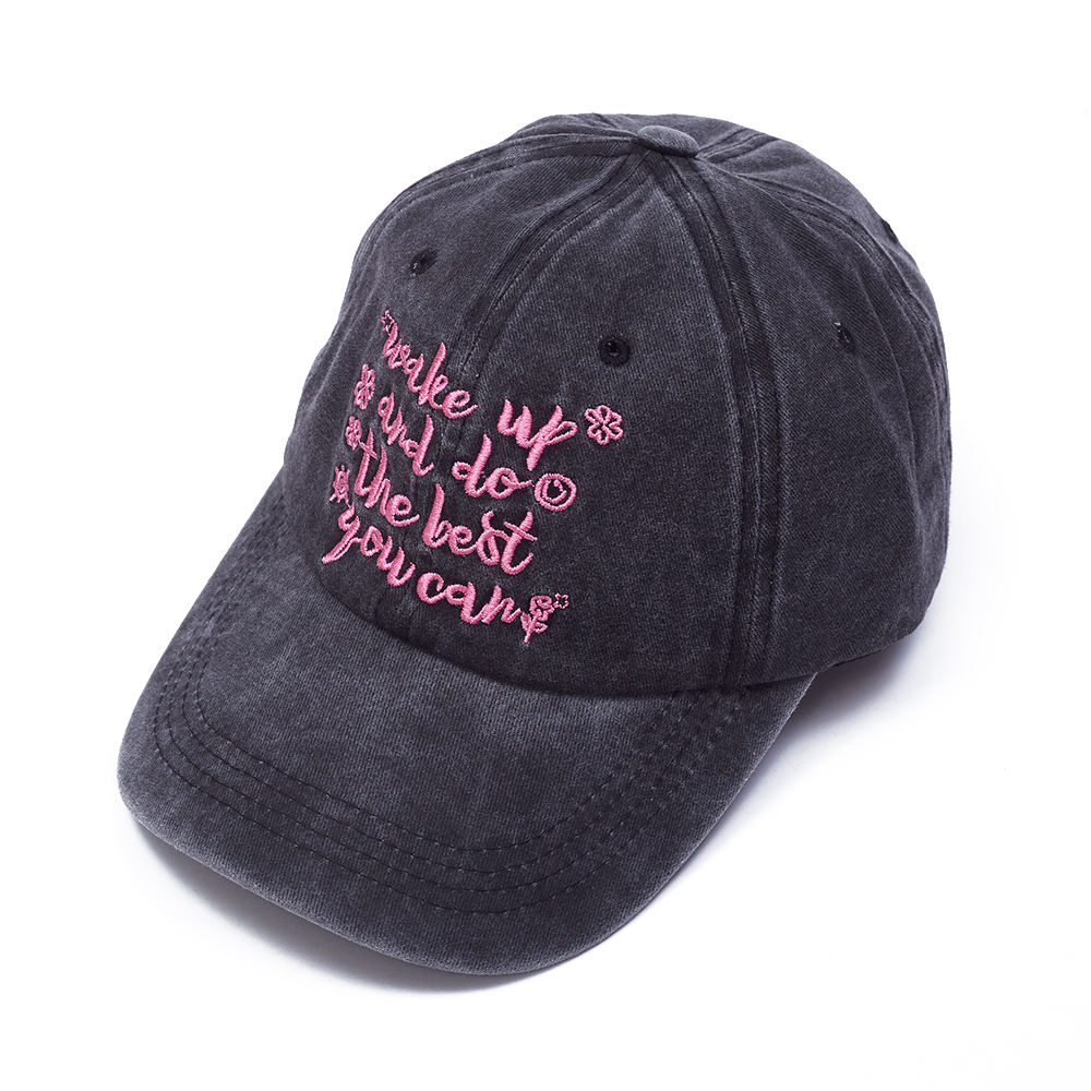 Wholesale Men Plain Classic Black Blank Dad Waterproof Sports Baseball Cap