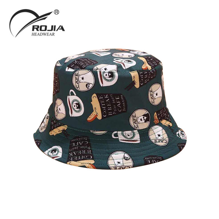 Fashion Custom Printed Plain Bucket Hat Wholesale