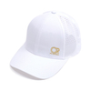 OEM Wholesale 5-Panel Velour Golf Hat Unstructured Printed 3D Puff Embroidered Custom Logo Sport Waterproof Checkered Dot