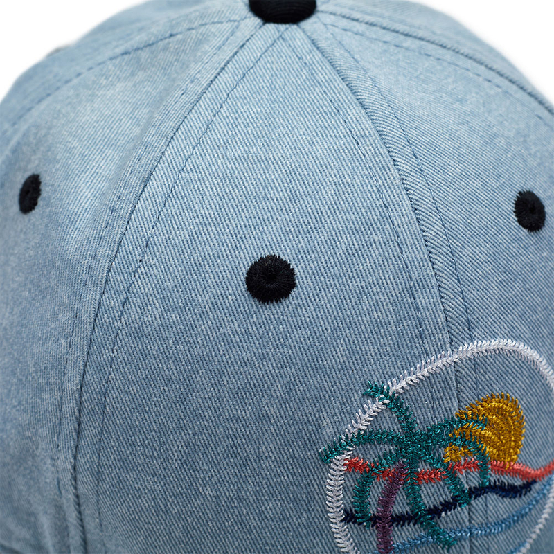 Wholesale Custom Six-panel Dad Hats American Sports Style Curved Brim Washed Cotton Universal Dad Hat