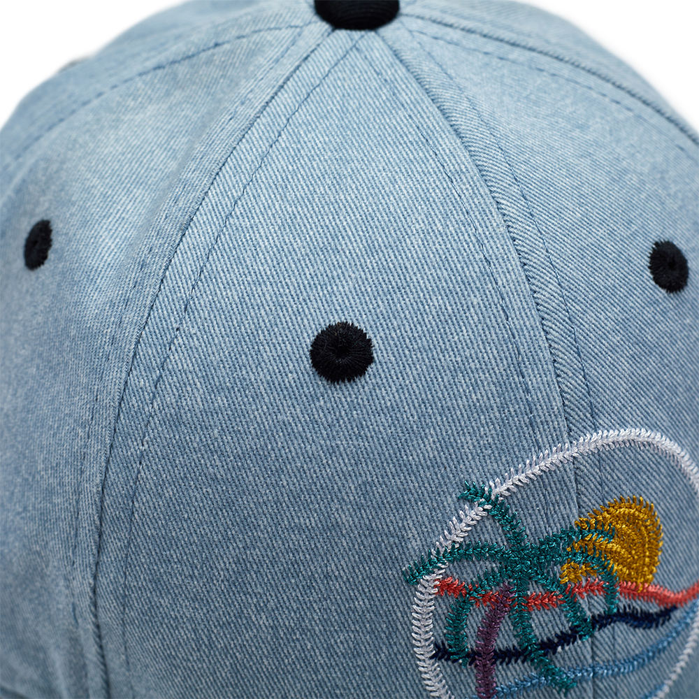 Wholesale Custom Six-panel Dad Hats American Sports Style Curved Brim Washed Cotton Universal Dad Hat