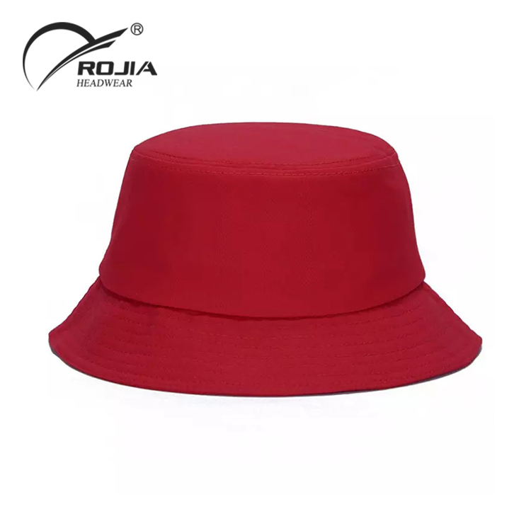 Low MOQ Cheap Bulk Custom Fashion Blank Bucket Hat Cotton Bucket Hat for Adults