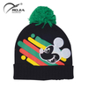 Cheap Price Colorful Handmade Winter Warm Chunky Baby Toddler Knitted Wool Hat Cap Pompom Beanie