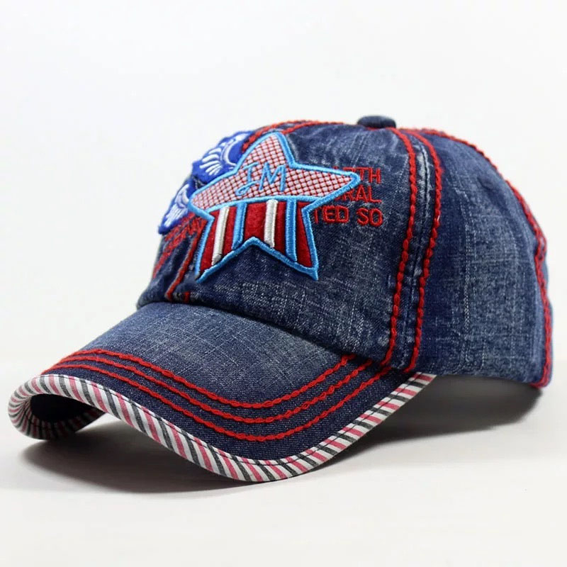 Kids Male Camouflage Cotton Sport Baseball Bump Cap Hats Manufacturers