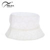Cute Custom Embroidery Logo 100% Cotton Woven Spring Child Kids Ladies Foldable Bucket Hat