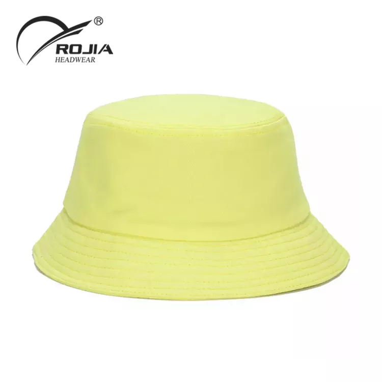 Low MOQ Fashion Blank Bucket Hat Cotton Bucket Hat