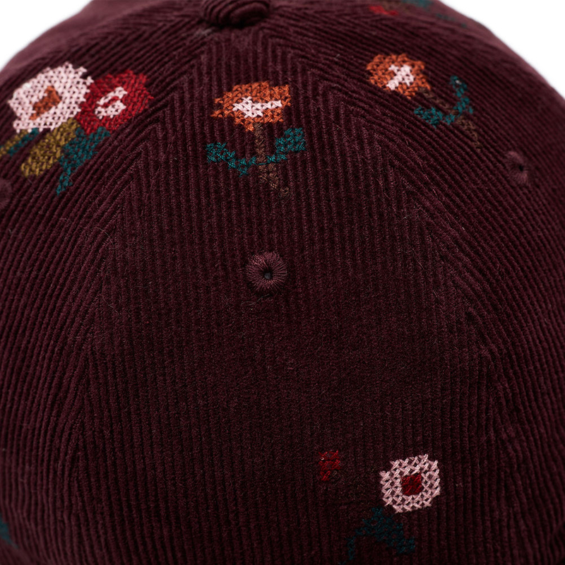 Wholesale Autumn Winter Corduroy Sports Baseball Caps Men Women Solid Color 6 Panel Custom Embroidery logo Curved Brim Dad Hats