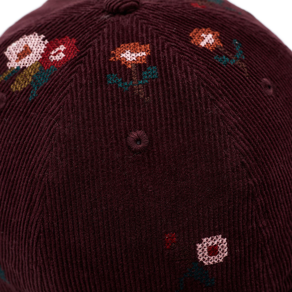 Wholesale Autumn Winter Corduroy Sports Baseball Caps Men Women Solid Color 6 Panel Custom Embroidery logo Curved Brim Dad Hats