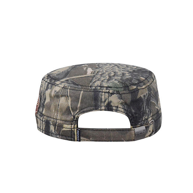 Wholesale Custom Logo Camo Trucker Mesh Hats with Rope Popular Style for Men